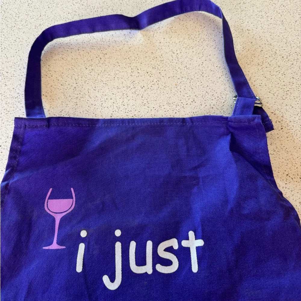 Purple Cat Lover Apron